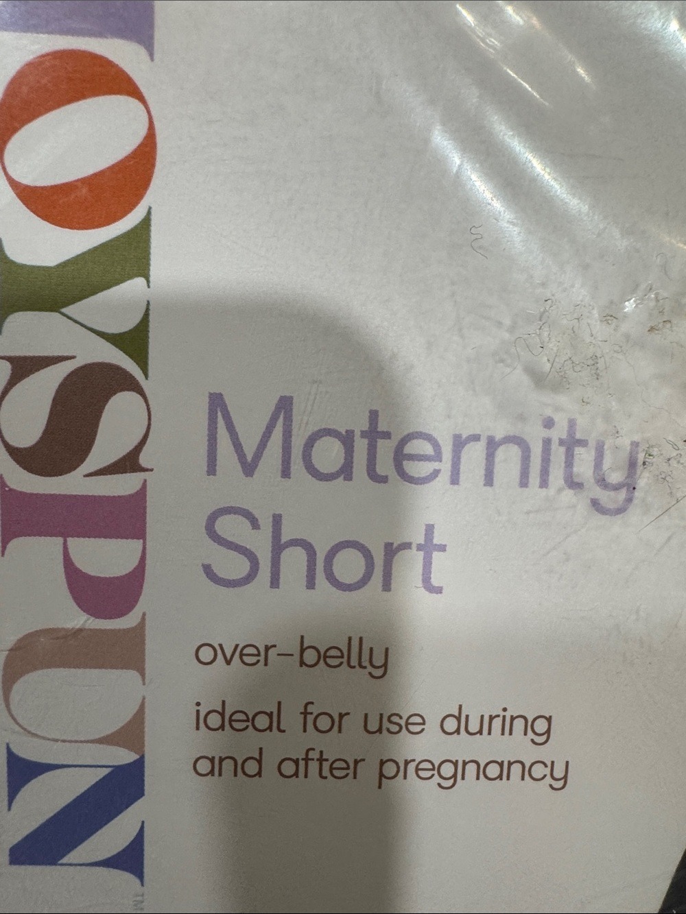 Joyspun Maternity Over-Belly Stretch Short Shapewear XXL-XXXL Beige NWT 2 Pair - Picture 7 of 7